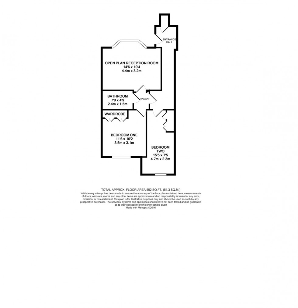 Floorplans For Barons Court Road, West Kensington, London